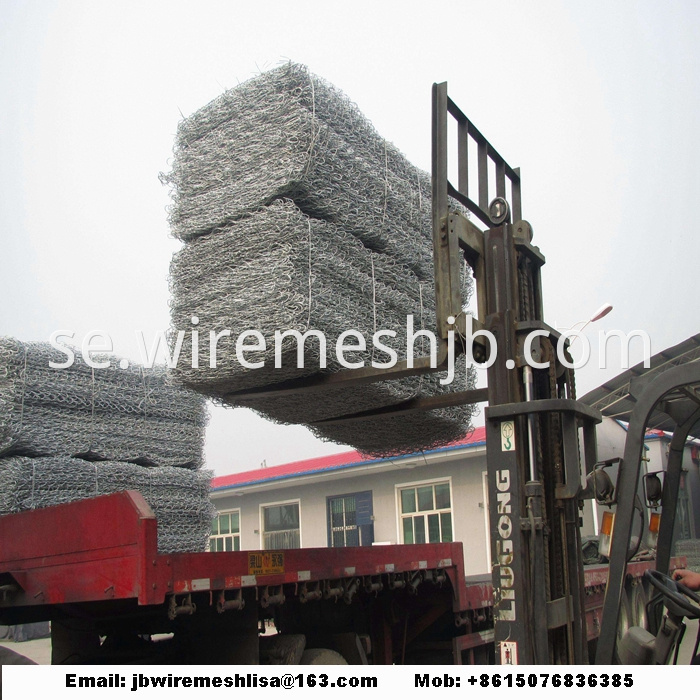 Hot-dip Galvanized Hexagonal Mesh Gabion Box